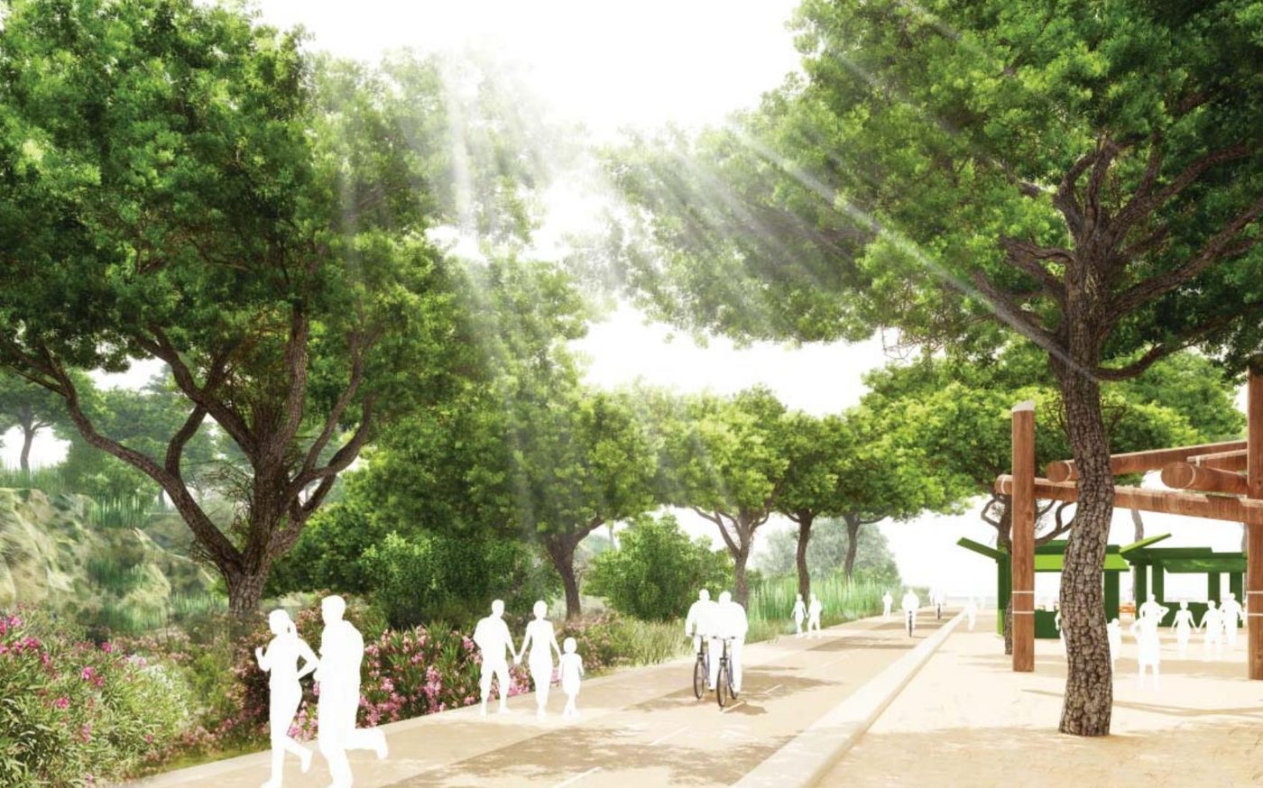 Imagen de la propuesta para el tramo Paseo al mar: Naturaleza, ocio y cultura de camino a la desembocadura
